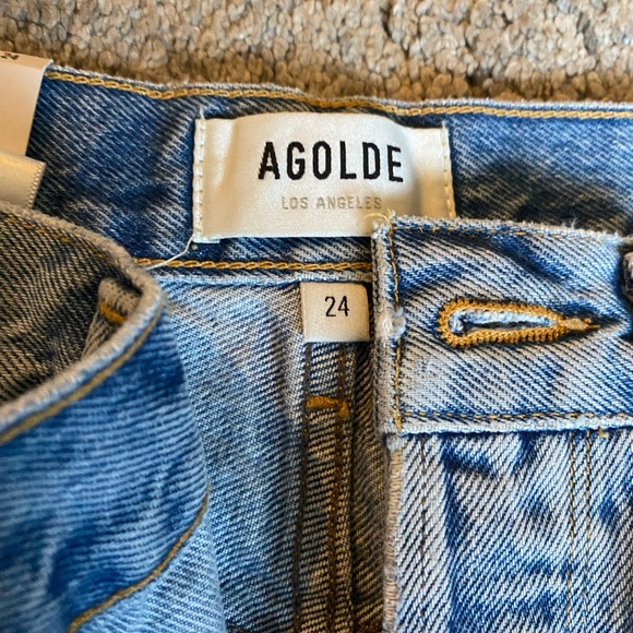 Agolde Jaden high rise short in swapmeet - Picture 3 of 3